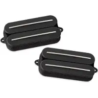 Seymour Duncan Black Winter Rail Set Black set humbucker