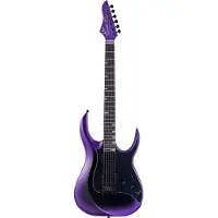 Mooer GTRS Guitars Modern 800 Dark Purple Intelligent Guitar avec housse