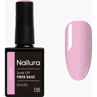Nailura Base De Vernis à Ongles Fiber Base Fuchsia 10 Ml