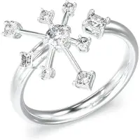 GUESS Galaxy Ring Argenté 54 Femme
