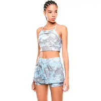 EA7 pour femme. 7W000935_AF21580 Top Ventus Lab bleu (M), Sport, Multisport, Sans manches / bretelles, Polister recyclé