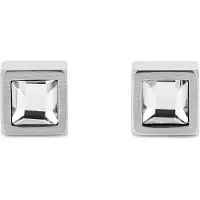 Calvin Klein Essential Links Earrings Argenté Homme