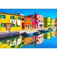Alipson Puzzle Puzzle Escapade à Burano, Italie - 1000 pièces
