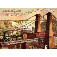 Puzzles DToy Puzzle The only Route via Niagara Falls &amp; Suspension Bridge - 1000 pièces