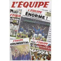 L Équipe Puzzle Les Exploits des Équipes de France - Football, Basket, Rugby - 1000 pièces