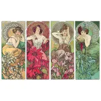 Puzzle Michle Wilson Puzzle Puzzle en Bois Découpé à la Main - Les Pierres Précieuses - Mucha - 500 à 999 pièces