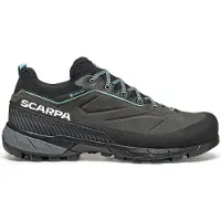 Scarpa - Chaussures d'approche en GORE-TEX - Rapid XT GTX W Shark Aqua pour Femme en Cuir - Taille 39.5 - Noir