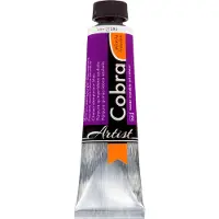 Cobra Peinture à l'huile - - Artist - Pourpre quina bleuâtre - 593 - Tube de 40ml