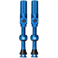Muc Off Valve pour Tubeless, Big Bore Hybrid - bleue - 45 mm