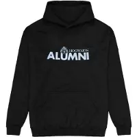 Harry Potter - Hogwarts Alumni - Hoodie - Noir - S - 80 % Coton, 20 % Polyester,Transpirer