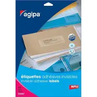 APLI Étiquettes résistantes aux intempéries, 210 x 297 mm, transparentes