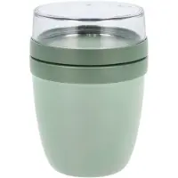 Mepal Ellipse boîte à bento teinte/couleur Nordic Sage, 500 + 200 ml 1 pcs