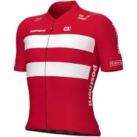 ALÉ Prime Federazione Danese Short Sleeve Jersey Rouge M Homme