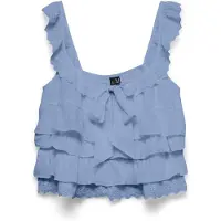 Vero Moda Haut 'VMSANDY' bleu clair