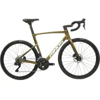 RINOS Vélo de route en carbone Odin 6.0, groupe Shimano 105 Di2, couleur or, taille XS