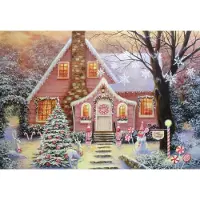 Alipson Puzzle Puzzle Sugar Plum Cottage - 1000 pièces