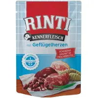 Rinti Kennerfleisch Poultry hearts 24x400 g - Sachet de cœurs de volaille