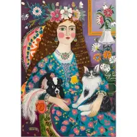 Alipson Puzzle Puzzle La Dame aux Animaux - 1000 pièces