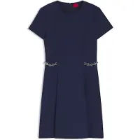 HUGO Robe 'Kaelyn' bleu foncé