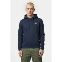 G-Star Sweat à manches longues Logo Hooded - Bleu foncé - Hommes