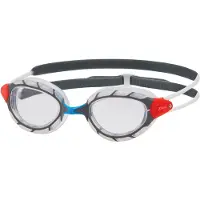 Zoggs Predator Swimming Goggles Gris Regular