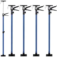 Monzana Set de 4 étai de porte en acier 115-290cm max 30kg