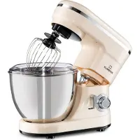 Klarstein Bella Mini batteur 1200 W 6 vitesses 4 litres inox fonction pulse