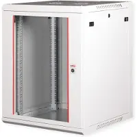 Roline 19-Zoll Wandgehäuse Basic Plus 15HE (15 HE, Rack 19 pouces), Armoire serveur, Gris