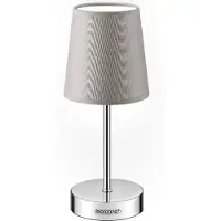 Monzana Lampe de chevet avec abat-jour taupe