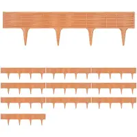 Deuba Bordure de jardin terre cuite 7,8 m pour rebord et palisade