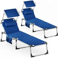 Casaria Bain de soleil Hawaii 193x60x30cm