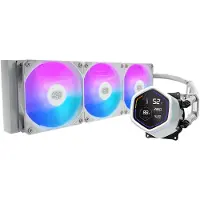 Cooler Master Kit Watercooling CPU MasterLiquid Core Nex Digital 360 ARGB blanc