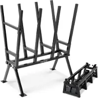 Gardebruk Chevalet de sciage en acier pour bois et réglable