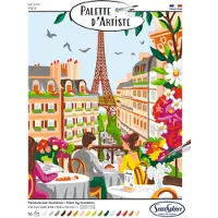 SentoSphere Puzzle Palette D'Artiste - Paris