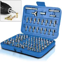 Deuba Jeu d'embouts de vissage 100 pièces 1/4" en acier"