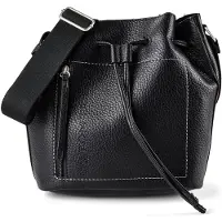 Tom Tailor Sac à bandoulière 'Analisa' noir