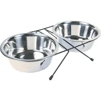 Trixie Support antidérapant pour gamelles 2 x 1.8L