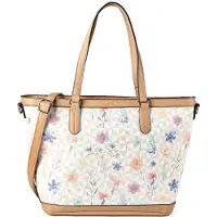 Gabor Sac à bandoulière 'Meria' beige / bleu clair / marron / orange clair