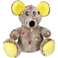 Trixie 3x Souris 17cm avec couineur (Jouet en peluche pour chiens)