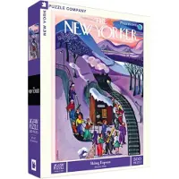 New York Puzzle Company Pièces XXL - The New Yorker - Skiing Express