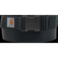Carhartt Schwarzer Nylongürtel, Noir