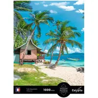 Calypto Puzzle Paysage - Plage Tropicale Palawan - Philippines - 1000 pièces
