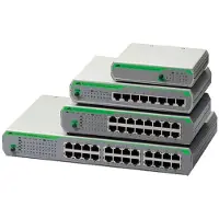 Allied Telesis AT-FS710/8-50 Fast Ethernet non géré (10/100) Gris