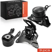 Frankberg 1x Support Moteur + 1x Support de Boîte de Vitesses + 1x Support de Butée d'Effort Avant et Arrière pour Toyota Yaris P9