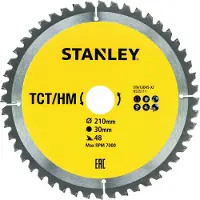 Stanley STA13045-XJ Blatt de Lame de scie circulaire 21 cm 1 pièce(s)