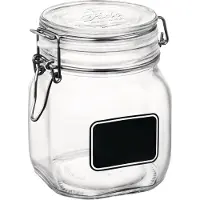 Bormioli Rocco Rocco Pot de conservation craie Fido 11 x 11 cm / 750 ml