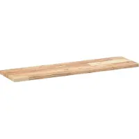 vidaXL Étagère flottante 80x20x2 cm bois d'acacia massif non traité