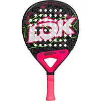 Lok Be Flow Pink Gen2 2025 Padel Racket Rose 360-375 gr