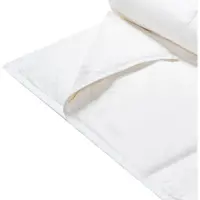 Shumee Couette en plumes de canard et coton 200 x 200 cm silencieuse et perméable à l'air pour une chambre à coucher toute l'année