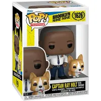 Funko POP! Brooklyn Nine-Nine POP TV Figurine Vinyle Cpt Holt avec chien (1626)